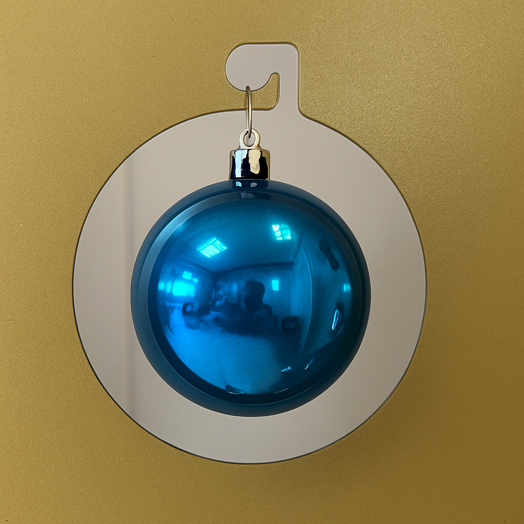 Sapin Contemporain Doré